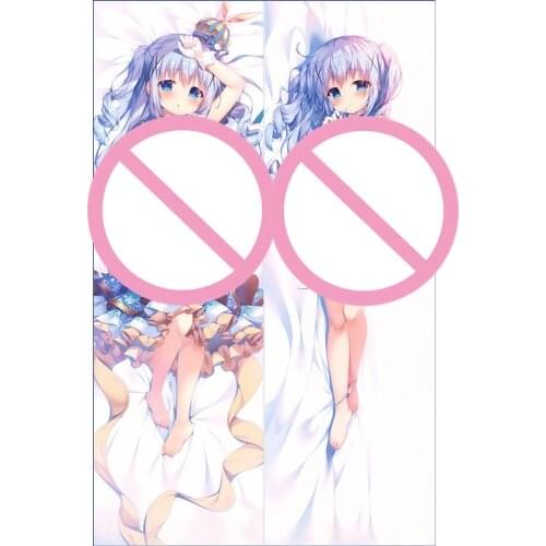 MMF gochuumon wa usagi desu ka? loli kafuu chino pillow cover Is the Order a Rabbit? Chino Kafu body Pillowcase Dakimakura