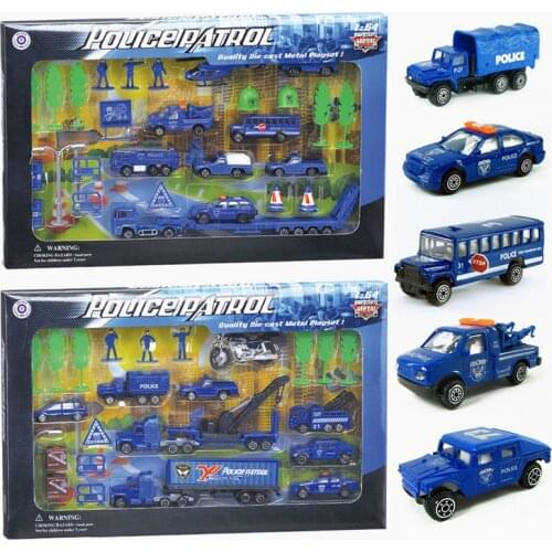 Alloy police car models, a police car toys 110 rescue vehicle model, vehicle model. Childrens toy cars