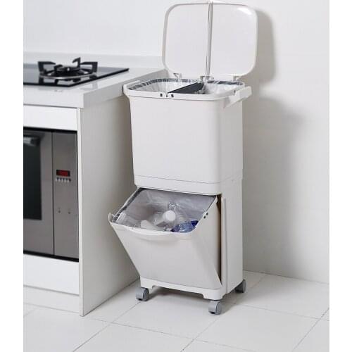 Bathroom Trash Can Garbage Bag Holder Recycle Bin Desk Bin Waste Recycling Garbage Bags Poubelle De Cuisine Garbage Bag BA60LJ