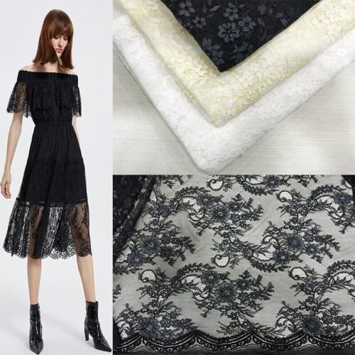 New Light and Elegant Lace Fabric Clothing Dress Fabric Fabric Width 150cm