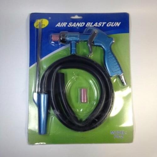 PS-2 Heavy Duty Sandblaster Air Siphon Feed Blast Gun Abrasive SandBlasting Tool, Remove Rust, Glass Blasting Gun