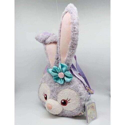 Lolita Rabbit High Quality Stuffed Backpack Cute Girl Doll Plush Handbag Star Deilu Two-Shoulder Kid Gift