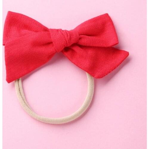 Baby Girls Headband Multi Colors Velvet Bow Knot Head Bandage Kids Toddlers Headwear Hair Band Infant Clothing Accessories