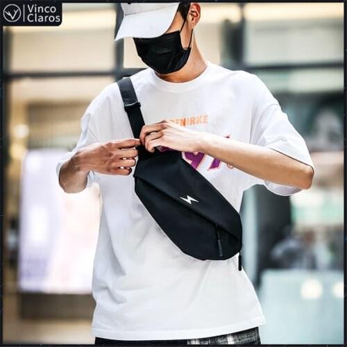 Unisex Casual Travel Fanny Pack Waterproof Waist Bag for Men Lightweight Man Belt Pouch Phone Pocket Mens Shoulder Bag Murse