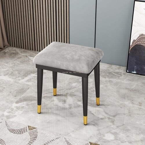 Nordic light luxury dressing stool modern minimalist home bedroom makeup chair net red ins dressing table stool manicure stool