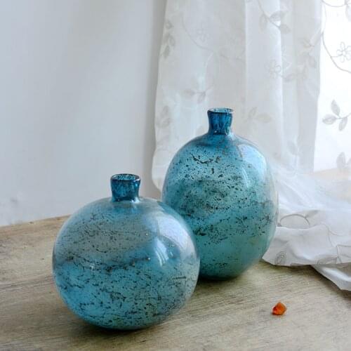 Modern Glass Vase for wedding decoration home decor Tabletop vases for flowers Styling of mermaid terrarium Clear