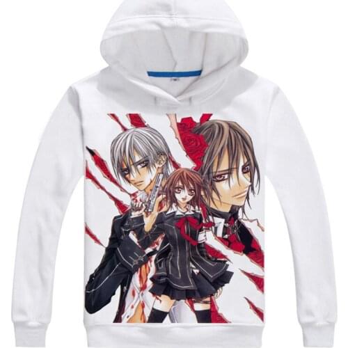 Woman man Anime Manga Vampire Knight Hoodies Spring&Autumn Coats Jackets Men women Hoodies