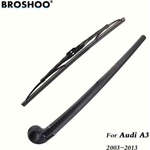 BROSHOO Car Rear Wiper Blades Back Windscreen Wiper Arm For AUDI A3 Hatchback (2003-2013) 360mm,Windshield Auto Styling