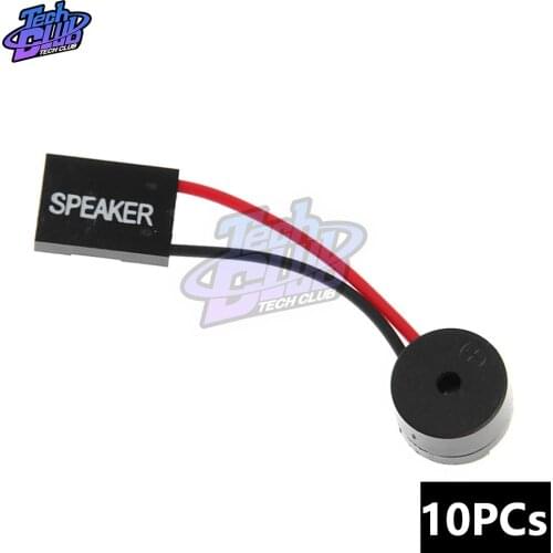 10PCs Mini Plug Speaker for PC Interanal BIOS Computer motherboard speaker Mini Onboard Case Buzzer Board Beep Alarm speaker