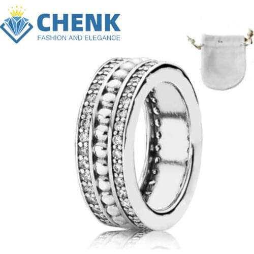 196326CZ 190962CZ With Logo For Woman 925 Sterling Silver Rose Gold High Quality Luxury Jewelry Gift