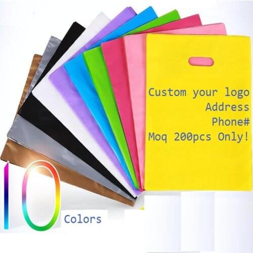 45x55cm Plastic Bag With Handle,Jewelry Bag,Party Gift Bag,Large Clothing Storage Bag （Custom Logo Order Accept MOQ 200pcs