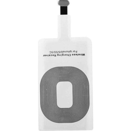 Wireless Charging Connector For iPhone 7 6 6s 5 Micro USB Type C Universal Qi Wireless Charger Adapter Receiver