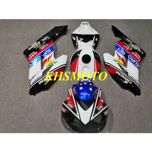 Motorcycle Fairing kit for CBR1000RR 04 05 CBR 1000RR 2005 2004 cbr1000rr ABS White blue Fairings set+gifts HS70
