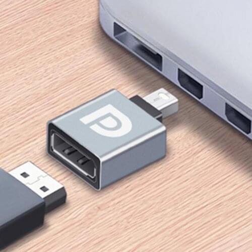 Converter Quick Transmission High Definition Aluminium Alloy DP1.4 8K 60Hz Video Converter for Computer