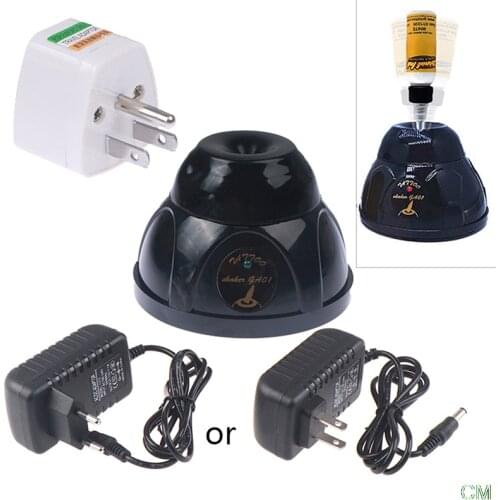 Tattoo Machine Vortex Stirrer Ink Mixer Electric Orbital Tattoo Pigment Ink Shaking Nail Polish Liquid Bottle Shaker EU &US Plug