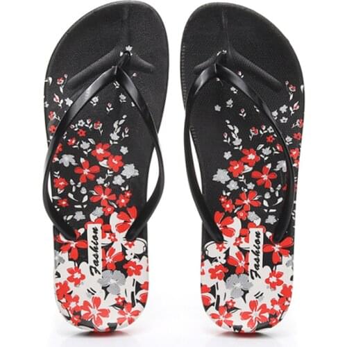 New non-slip printed flip-flops summer sandals and slippers