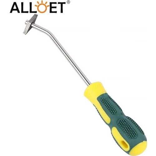 Professional Tile Seam Cement Cleaning Remover Ceramic Corner Gap Floor Wall Grout Cleaner Curved Drill Bit Construction Tool
