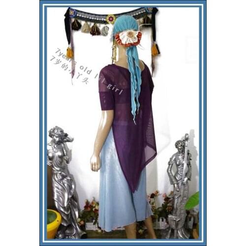 Transparent Thin Belly Dance Bat Sleeve Top CUF09