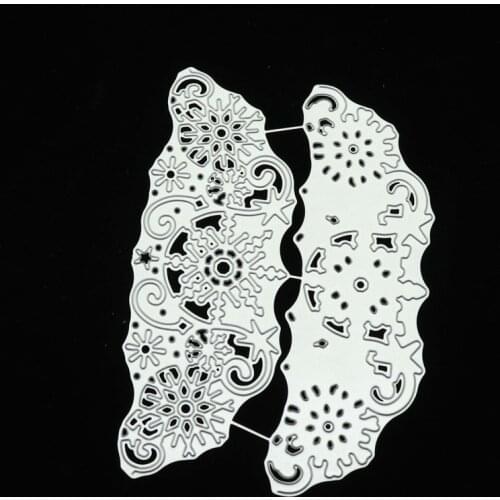 Christmas snowflake lace Metal Cutting Dies DIY Scrapbooking Paper Photo Album Crafts Mould Cards Blade Punch Stencils