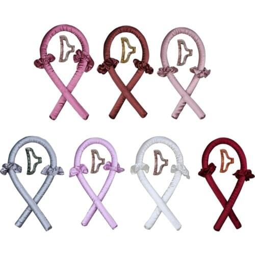 Heatless Curlers No Heat Curling Rod Headband for Long Hair Sleeping Overnight