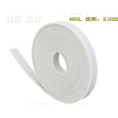 Steel wire MXL opening synchronous belt polyurethane PU opening belt