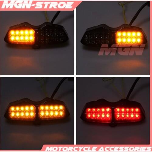 Motorcycle LED Rear Turn Signal Tail Stop Light Lamps Assembly For YZF600 YZF-R6 2003 2004 2005 YZF R6S 06 07 08