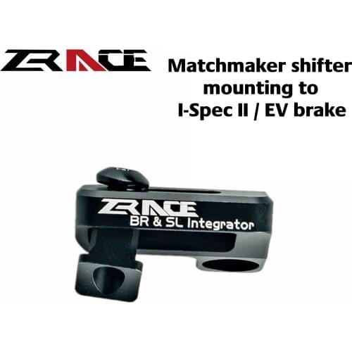 ZRACE XTR / XT / SLX / DEORE Brake integrated SRAM Shifter Adapter, SRAM Matchmaker shifter mounting to Shimano I-Spec II brake