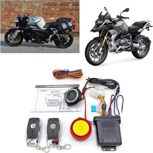 Universal PKE Passive Keyless Entry Motorcycle Theft Protection System for Motor Theft Protection