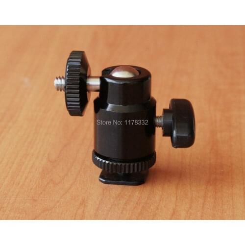 High quality Camera Tripod Accessories Mini Tripod Ball Head Ballhead for Digital Cameras Camcorder Free Shipping +Tracking