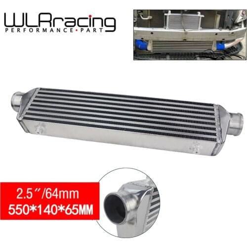 WLR RACING - 550*140*65mm Universal Turbo Intercooler bar&plate OD 2.5" Front Mount intercooler WLR-IN811-25