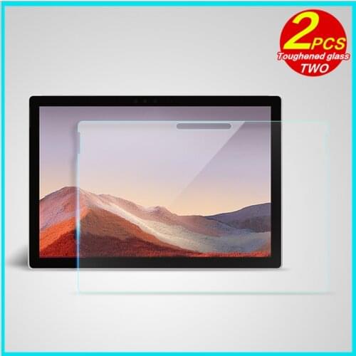 Tempered Glass For Microsoft Surface Pro7/6/5/4/3 Steel film Tablet PC Screen Protection Toughened Surface Pro X 7 6 5 4 3 Case