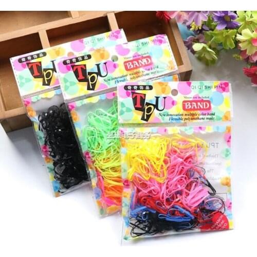 1 bag=about 200pc Hot Sale Colorful Pet Beauty Supplies Pet Dog Grooming Rubber Band Pet Hair Product Hair Accessory