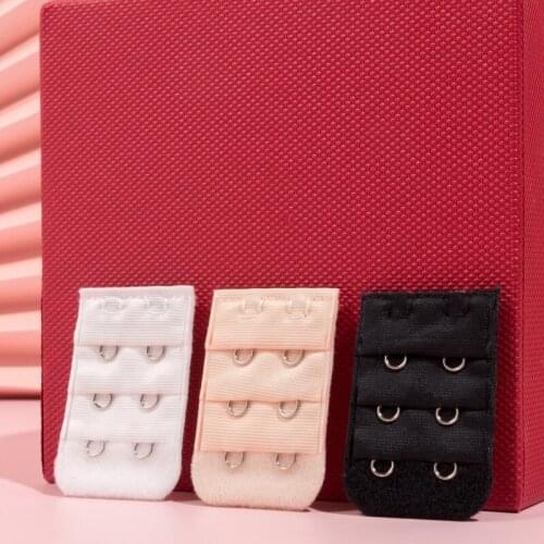 3/5pcs Bra Extenders Strap Extension 3 Hooks 2 Rows Intimates Lengthened Bra Hook Extenders Women Intimates Accessories