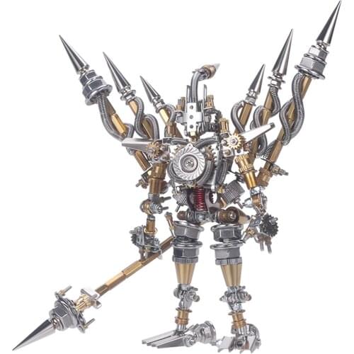 437Pcs DIY Metal Mechanical Mecha Puzzle Model Kit 3D Assembly Pawns Jigsaw Crafts educational stem toys boys gift - Zhao Yun