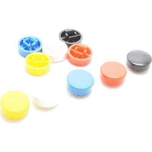 A37 The key cap circular Inner diameter 3.9*3.9 The key cap fits 12*12 square head light touch switch 3.9X3.9