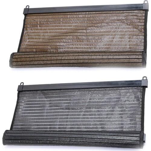 Bamboo Blinds Curtain Shading Sunscreen Carbonized Sunshade Curtain Manual Rolling Curtain Partition BedRoom Tatami