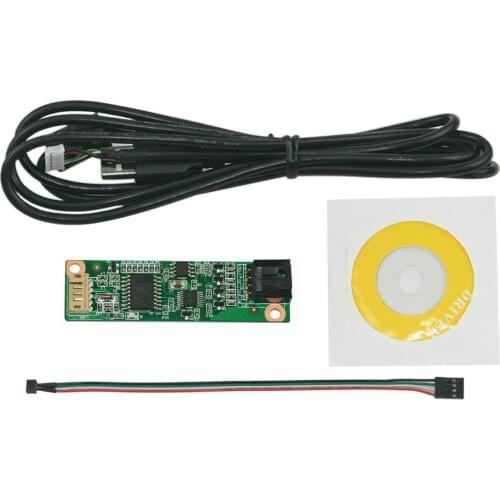 Free Shipping 4 Wire Resistive LCD Touch Screen Panel USB Controller for Digitizer Import Chip 71 x 20mm