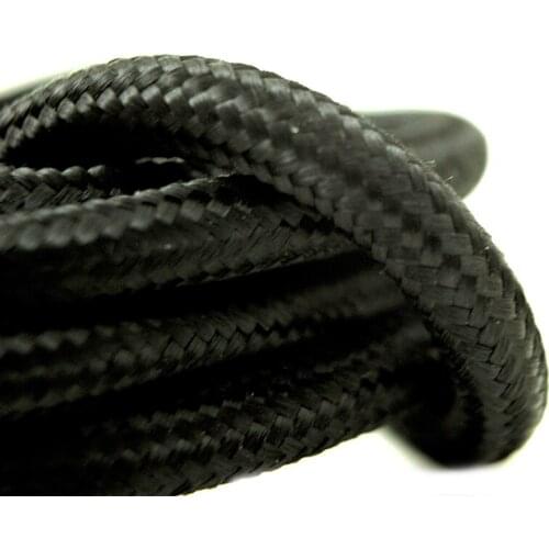 Black Vintage Lighting Cord Textile Cable Cord Edison Bulb Electric Wire Lamp Wire Cord