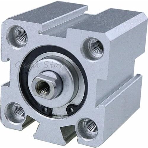 SDA Type stroke 5/10/20/25/30/40/50/55/60/65/100mm Bore 32mm double acting compact air pneumatic piston cylinder Female