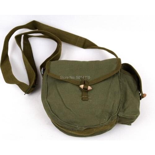 Surplus Vietnam War Period Chinese 7.62mm Type 56 Military Drum Mag Pouch