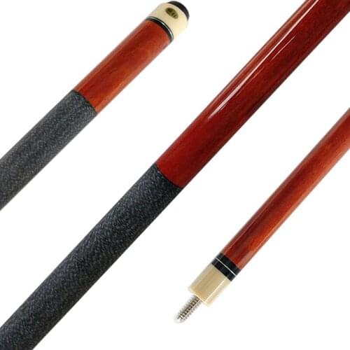 China Pool Cues Billiard Stick 12.75mm Tip Linen Thread Wrap Handle Orange Black Color 2018