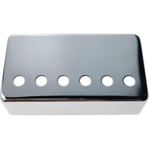 Silver Humbucker Guitar Pickup Cover 52mm Pole Spacing for Parts