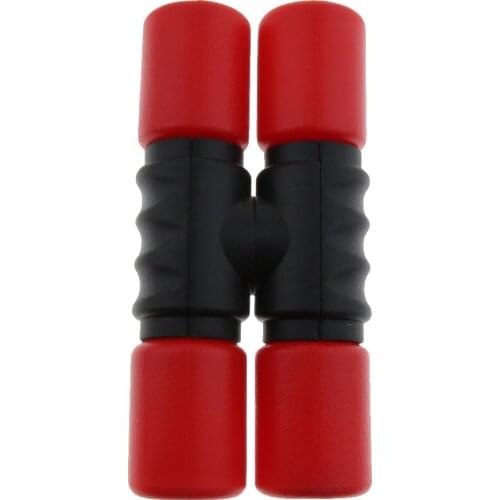 Lightweight Plastic Double Shaker Rattle Sand Hammer Musical Instrument Accessory