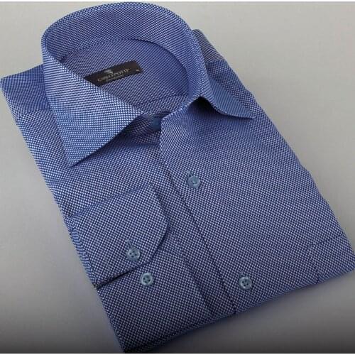 2020 Men Fashion Casual Long Sleeved shirt Slim Fit Male Social Business Dress Clothing Soft Comfortable Pocket Design Style