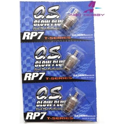 NEW O.S. os Glow Plug Medium OS RP7 Turbo Cold On-Road Nitro Glow Plug 1pcs Pack 71642070 Engines RC Car Model RC hobby RC toys