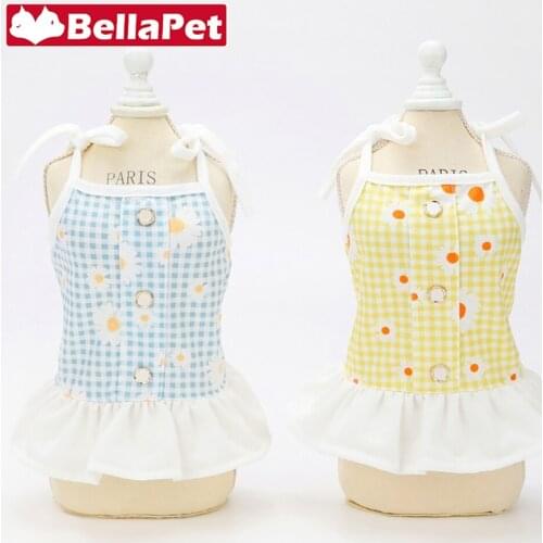 Dog Clothes for Small Dogs Dress Designer Summer Clothing for Dog Accessories Clothes Luxury French Bulldog Clothes Dress Pug