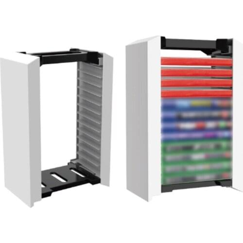 Game Card Box Storage Stand for PS5/NS Switch/X box , Storage Tower for Game Card Box Holder Vertical Stand