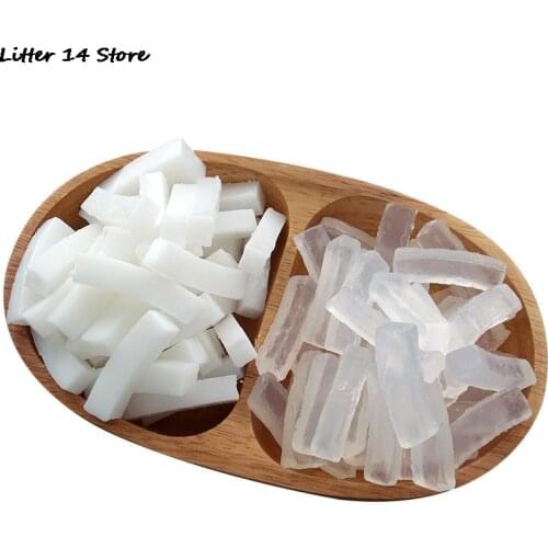 250g Transparent White Soap Base DIY Handmade Soap Raw Material Soap Making Hand Body Cloth Washing
