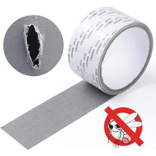 5cmx2m Window Net Anti-mosquito Mesh Sticky Wires Patch Repair Tape Summer Screen Door Mosquito Netting Patch Repair Broken Hole
