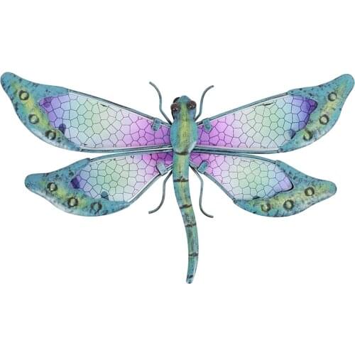 Unique Dragonfly Wall Statue Art Inspirational ing Indoor Outdoor Home Bedroom Living Room Bathroom Office Garden Patio
